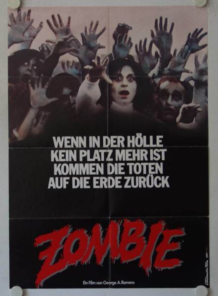 Dawn of the Dead original release german movie poster